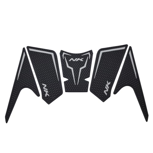 Side Fuel Tank Pad Protector Stickers Decal for CF-Moto 450NK nk450 450 NK CF450nk 2023-2025 Gas Knee Grip Traction Pad Tank Grips PVC Rubber Black 5 Pieces