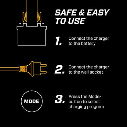 CTEK (56-865) US 0.8 12 Volt Fully Automatic 6 Step Battery Charger,Black