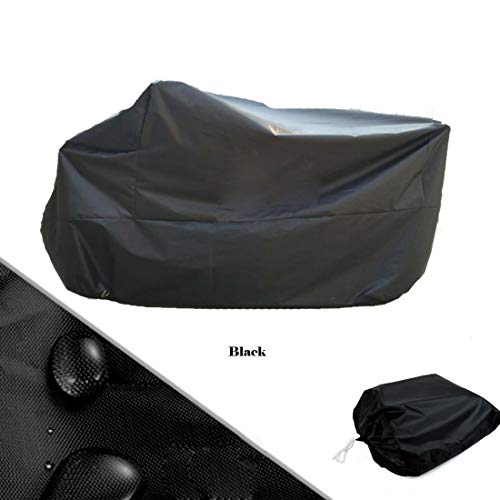J&C 104x37x43Inhces Motorcycle Cover Waterproof Dust-Proof Outdoor Rain UV Protector Motorbike Covers for Motorcycle - size: XXL