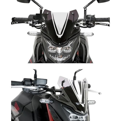 for Honda CB 750 Hornet CB750 Hornet 2023 Motorcycle Windshield Wind Deflector Cover Smoky Black Windscreen Shield Fairing Spoiler Protector