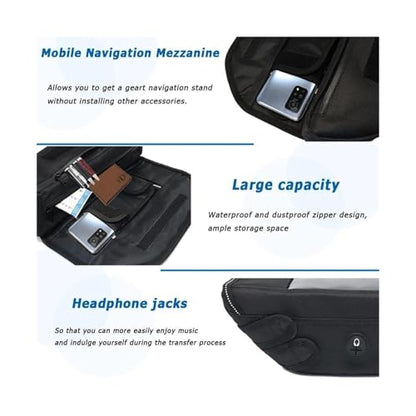 For XR150L Xr150l Motorcycle Handlebar Bag Waterproof And Dustproof Convenient Travel Handlebar Bag(Design D) - color: Design D