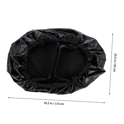 OUNONA Waterproof Motorcycle Seat Cover Flexible Sun Protection Pad for Bikes