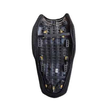 for 2024 NX400 NX500 NX 400 500 Rear Seat Cowl Cushion Cover Net Insulation 3D Mesh Guard Protector Motorcycle Accessories, Black