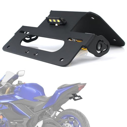 Xitomer Fender Eliminator Fit For YZF-R25 2014-2024, YZF R3 MT-25 MT-03 2015-2026 Fender Eliminator kits Tail Tidy with Led License Plate Light