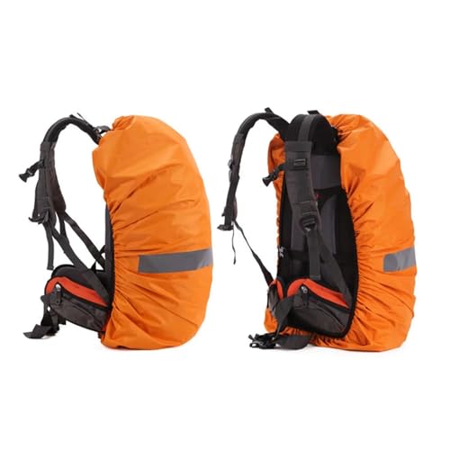 Backpack Rain Cover Reflective Rain Cover Backpack Waterproof Bag Dust Raincover Outdoor Camping Hiking Climbing Journey Sunscreen - color: A-Black, size: 50 - 70L