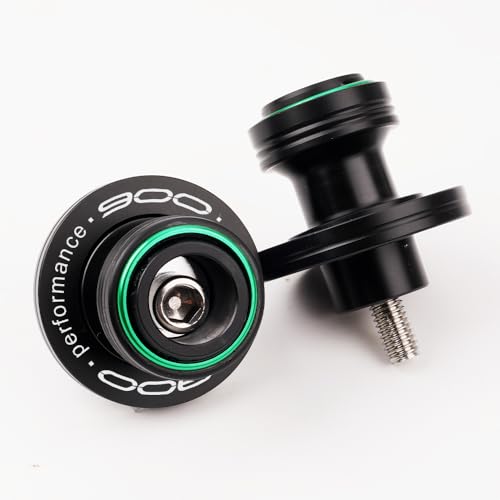 Fit For Kawasaki Z900 Z900RS Z900SE Z 900 2017-2022 2023 2024 2025 Motorcycle CNC Swingarm Spool Sliders Stand Screw Swing Arm Sliders (Green) - color: Green