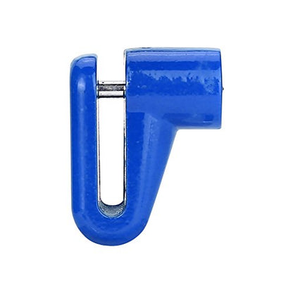 Motorcycle Wheel Lock, Metal Bike Lock Disc Brakes Anti Theft Bicycle Locks with Plastic Frame and Keys, Black (Blue) - color: Blue