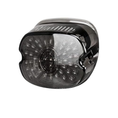 Smoked LED Motorcycle Tail Light Brake Turn Signal LAMP for OEM Rear Brake Light 1200 - Rear Brake Light with Integrated Turn Signals, High-Visibility Waterproof Design, Easy Installation