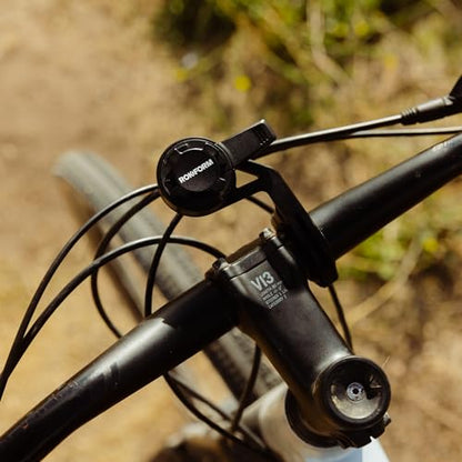Rokform - Over the Top Bike Phone Mount, Fits 4 Sizes of Bars 22.2-35mm (⅞-1⅜”), Bicycle Handlebar Mount Designed Twist Lock iPhone, Galaxy, Pixel Cases or Universal Adapter (Black)