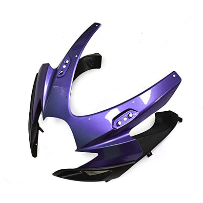 FLPRO Injection Full Fairing Kit Fit for Suzuki 2006 2007 GSXR600 GSXR750 K6 GSX-R600 GSX-R750 06 07 ABS Plastic Motorcycle Bodywork Gloss Purple Black - color: gloss purple black