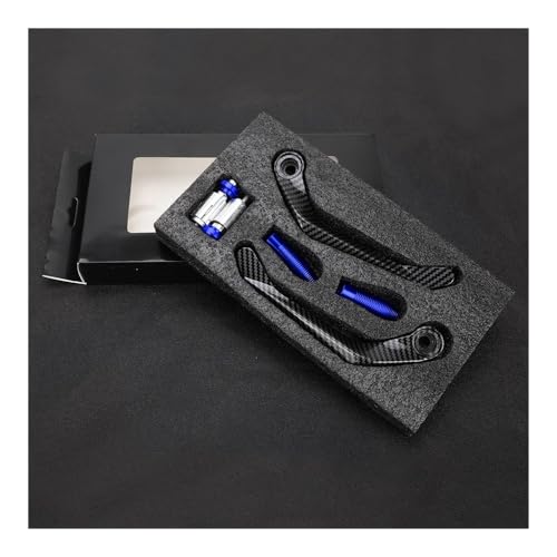 Motorcycle Handlebar Grips Brake Clutch Levers Guard Protector Handguard FOR CBR250 CBR 250 CBR250R CBR250RR 2011-2024 - color: Blue No Logo
