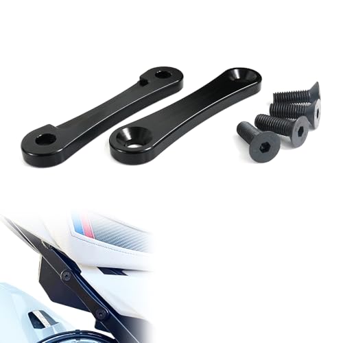 XitomerFootpeg Block Off Plates Fit for S1000R 2014-2020, S1000RR 2009-2018, Passenger Peg Holes Cover, CNC Billet Aluminum