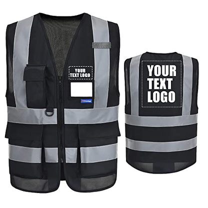 XSmall Womens black safety vest xs - color: Black, size: X-Small