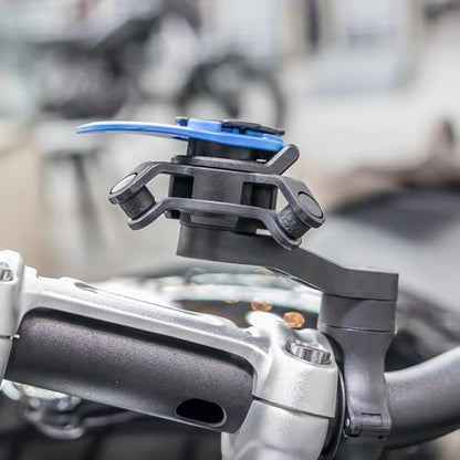Quad Lock Motorcycle Handlebar Mount Kit with Vibration Dampener and MAG Phone Case for Galaxy S21 FE - size: Galaxy S21 FE