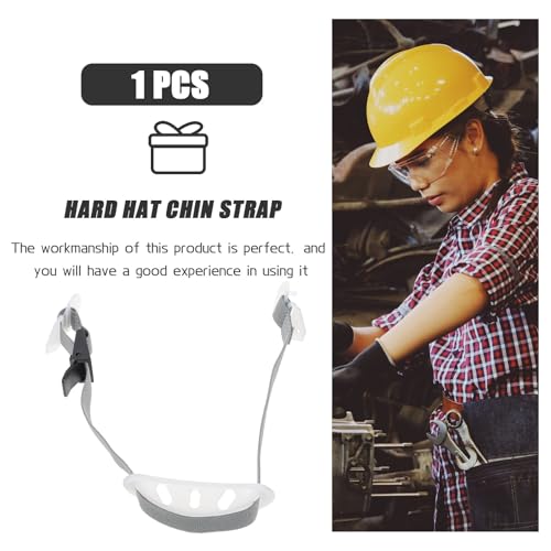 Universal Helmet Chin Strap Safety Helmet Chain Belt Protection Chin Strap Supplies - White - color: White