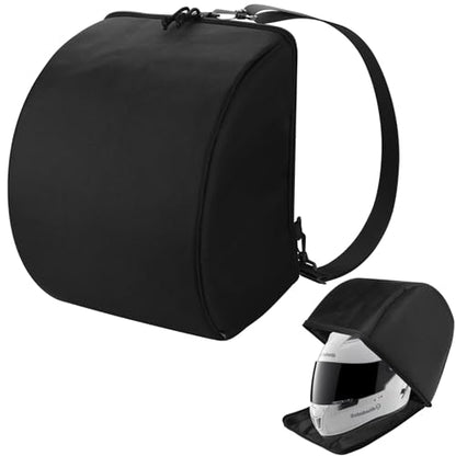 Cosmos Motorcycle Helmet Bag Heavy Duty Helmet Sling Backpack with Foam Padding and Adjustable Strap for Carry & Storage of Motorcycle Helmet, Racing Helmet, Off-road Helmet, Motorcycle Accessories