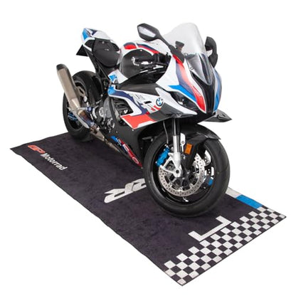 GP Kompozit for RR Universal Motorcycle Mat Black-Blue