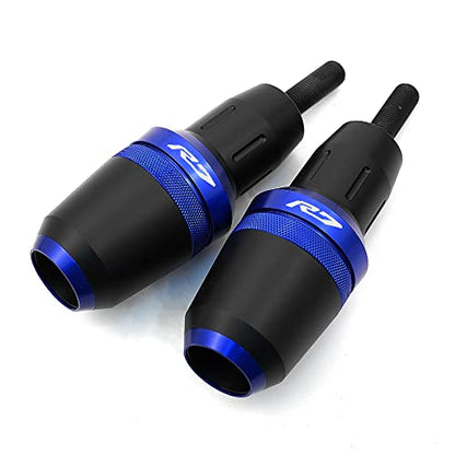 MOWOK For YAMAHA R7 YZFR7 YZF-R7 2021 2022 2023 2024 2025 2026 Frame Slider Motorcycle Accessories Crash Protector Falling Protection Engine Crash Pad (Blue) - size: Blue