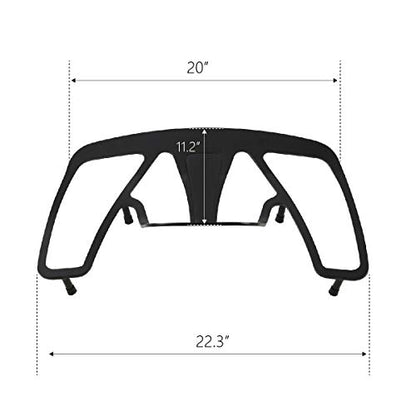 Green-L Rear Trunk Mounted Luggage Rack Fit for Honda 2001-2017 Goldwing GL1800 Motorcycle Chrome Tourbox Carrier - color: Style A