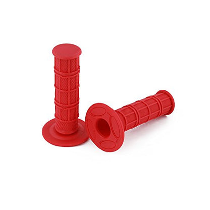 Motorcycle Twist Throttle 7/8" 22mm with Handle Grip Throttle Cable CNC Assembly Universal for CRF 110 CRF 50 125 250 XR 70 SSR 125 110 50 Dirt Pit Bike Mini Bike Red - color: red