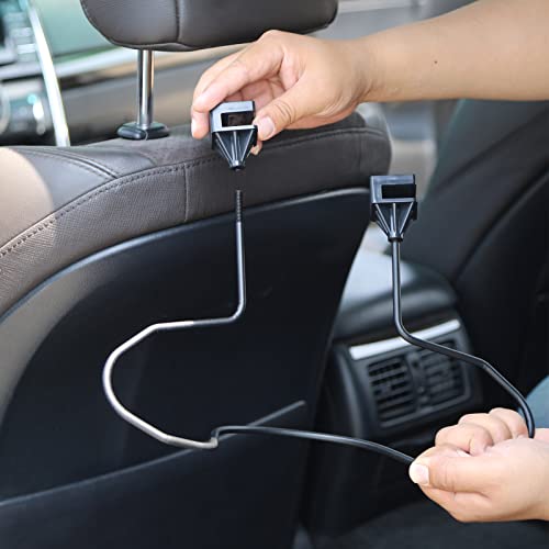 GEEDAR Cowboy Hat Holder Rack for Truck SUV Car (Keep Hat Shape) Car Clothes Hanger Bar Coat Hanger Hard Hat Holder for Truck Seat Car Accessories - size: for Cowboy Hats