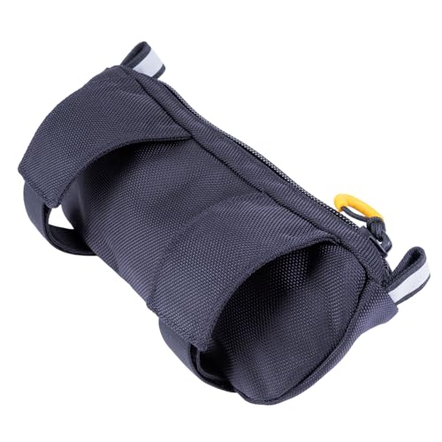 Giant Loop Zigzag Handlebar Bag, 1.5 Liter Black Windshield Pouch, Fits Any Motorbike, Dirt Bike & Snow Bike - color: Black 2025