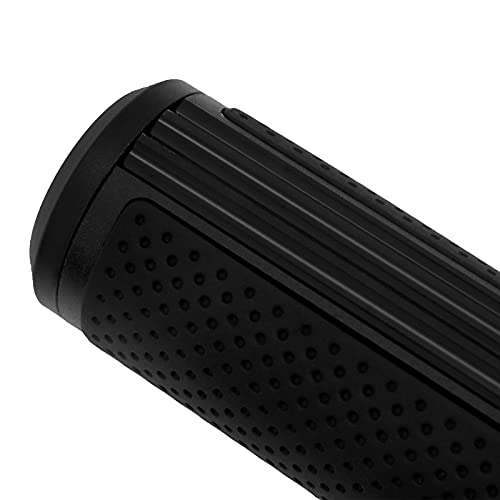 1 inch Handlebar Grips 25mm Aluminum Defiance Cable Throttle Hand Grips Compatible with Harley Touring Softail Dyna Sportster XL883 1200 XR VRSC - color: Matte Black-Cable Throttle
