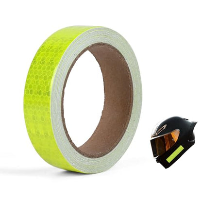 Safety Warning Tape, Fluorescent Yellow Adhesive Tape, 3" x 300 Feet,1 Roll - size: Fluorescent Yellow-1 Inch