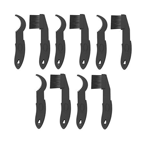 AMAKO Bike Chain Brush Set 5 Pack Heavy Duty Nylon fibers Cleaning Tools for Mountain Motorcycle Bike Chain Crankset Maintenance Efficient Practical Durable ABS Material 215 X 45Mm