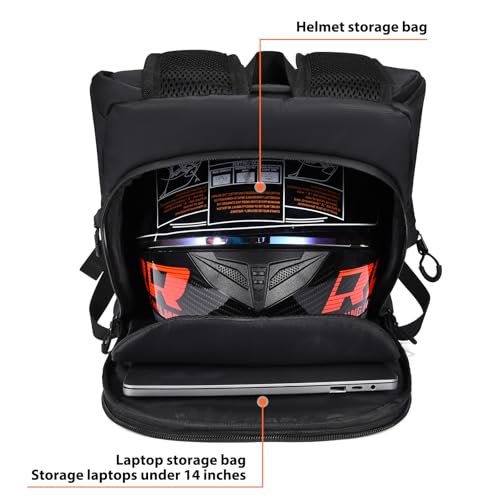 Sports travel essential large storage bag case, suitable for motorcycle helmet, racing helmet, full face helmet, electric welding cap, snowmobile helmet