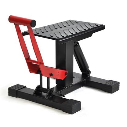 Motorcycle Dirt Bike Stand Lift Jack Hoist Table Height Adjustable Lifting Stand Dirt Bike Accessories