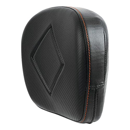TCMT Detachable Sissy Bar Backrest Pad Fits For Harley 1997-2023 Touring Road King 2018-2023 Softail Slim FLSL Low Rider FXLR - color: Style L