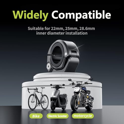 LOKTENWO Aluminum Alloy Motorcycle Helmet Hook Holder, Foldable Handlebar Hooks Dirtbike Helmet Hanger Suitable for Hanging Keys, Gloves, Luggage