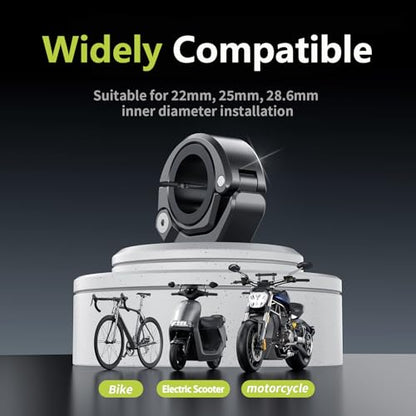 LOKTENWO Aluminum Alloy Motorcycle Helmet Hook Holder, Foldable Handlebar Hooks Dirtbike Helmet Hanger Suitable for Hanging Keys, Gloves, Luggage