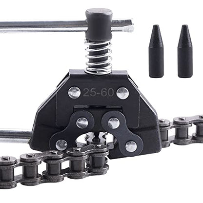 Chain Detacher Breaker Cutter Fit for 25/35/41/40/50/60 415H,428H, 520,530 Roller Chain Motorcycle Bicycle Go Kart ATV Chains