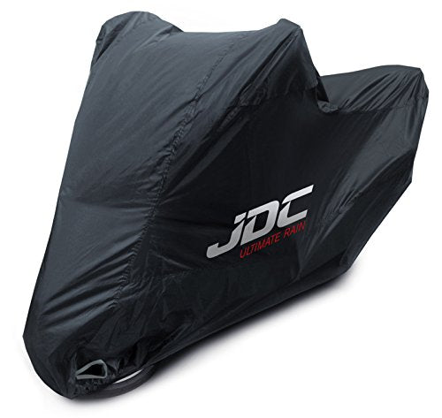JDC Motorcycle 100% Waterproof Cover - Ultimate RAIN (Heavy Duty, Soft Lining, Heat Resistant Panels, Taped Seams) - XXL Top Box - size: XXL Top Case
