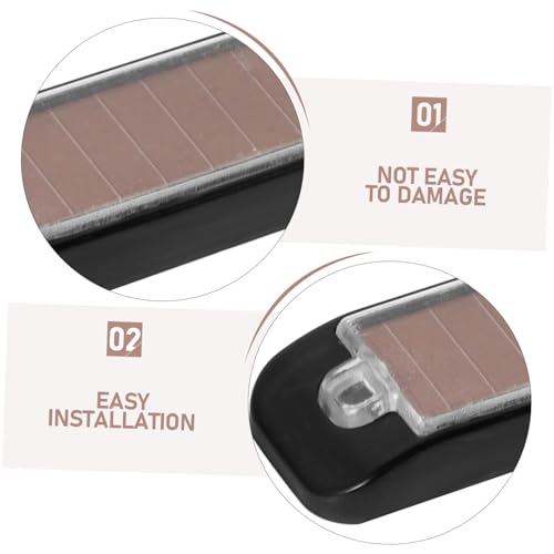 Solar Powered Strobe Light for Motorcycles Cars High Brightness Warning Light for Trucks Night Safety Light for Electric Bikes Energy Efficient Solar Charging