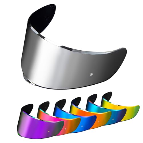 PSLER Sedici Strada 2 Visor - Sedici Strada 2 and Strada 3 Face Shield Motorcycle Helmet visor Accessories Replacement for LS2 FT2 VECTOR Sedici Strada 2 Strada 3 FF801 FF397，Silver - color: Silver