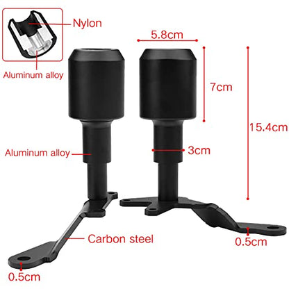for CBR500R CB500F CB500X Motorcycle Falling Protection Frame Slider Fairing Guard Anti Crash Pad Protector (for Honda Vehicle) CBR400 CB400X CB400F