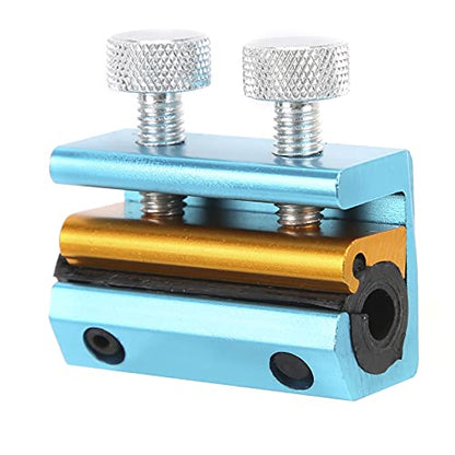 Chain Lubricant for Motorcycle ATV Aramox Tool Kit with Aluminum and Rubber 42g for Chain Maintenance - color: Blue Gold