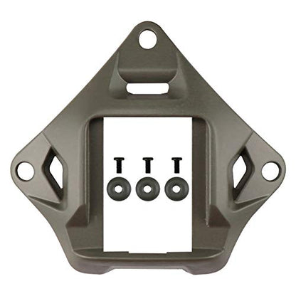 Tactical Helmet NVG Mount Shroud Steel Sports Camera Bracket Base for Fast Helmet - color: G