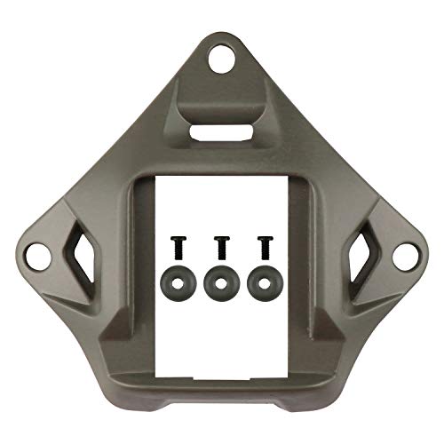 Tactical Helmet NVG Mount Shroud Steel Sports Camera Bracket Base for Fast Helmet - color: G