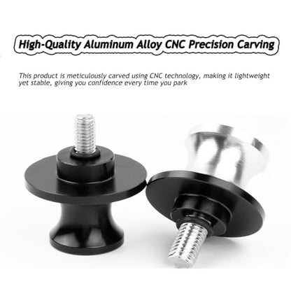 2Pcs Motorcycle Swingarm Spools Slider for Ducati Panigale 959 2016 2017 2018 2019 Swingarm Spool Stand Bobbins Swingarm Spools Starting Frame Screw,10mm-Black