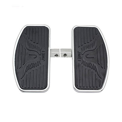 Motorcycle Floorboard Front/Rear passenger foot pegs for Honda Magna VF250/VT250/VF750 1994-2013 Yamaha V-STAR DragStar XVS 650 / Virago XV125/250/400 Pair - size: Front