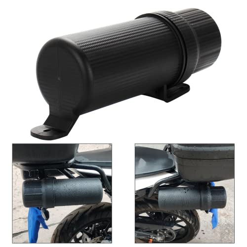 Universal Motorcycle Off-Road Tool Tube Storage Box Holder Manual Canister Waterproof Large size - size: Large: 31.5*10.8*10.8 cm (without Lock)