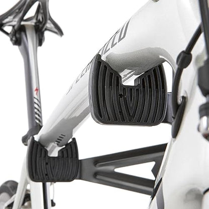 Feedback Sports | Velo Wall Rack 2D Bike Storage | Bicycle Hangar Mount W/Adjustable Arms | Road, Gravel, Mountain Bike Compatible | For Garage, Apartment, Shed | Black - style: Velo Wall Rack 2D