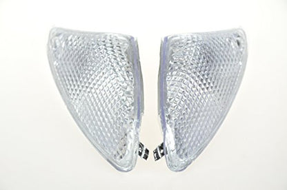 Motorcycle Front Turn Signals Fit 03-09 K1200S,08-16 K1300S;05-07 R1200S,White