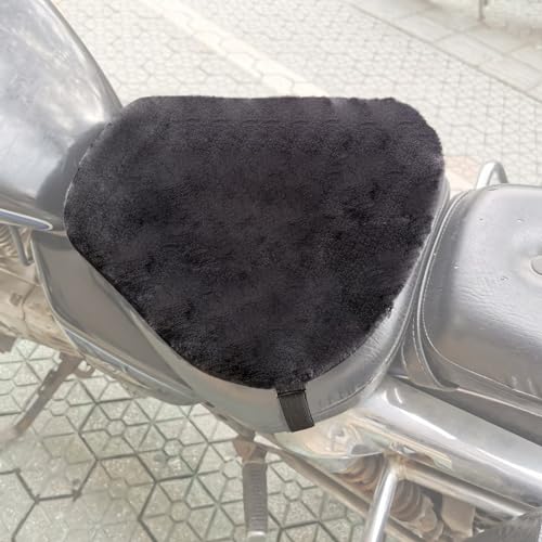 Motorcycle Gel Seat Cushion, 3D Honeycomb Shock-Absorbing, Hollow and Breathable, Hel Material is Compressive, Non-Breaking, Non-Hardening, Soft and Comfortable (Plush)