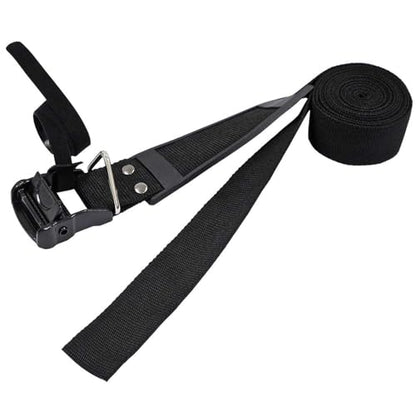 2 Pack 1.5in x 12ft Lashing Straps with Cam-Buckle and Grip-pad, Heavy Duty Cargo Tie-Downs, Multi-Purpose Cinch for Moving Straps - color: 2 Lashing Straps