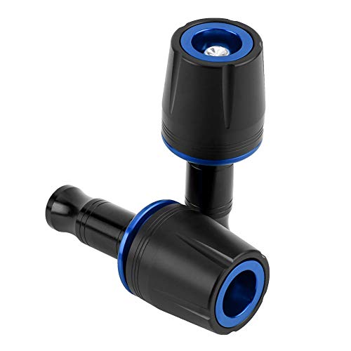 Universal Motorcycle Frame Sliders,Universal Motorcycle Crash Protector,Blue Frame SlidersPowersports Frame Sliders,Universal Slider Frame Sliders Crash Pad Protector 10mm Screw for Z125(Blue)